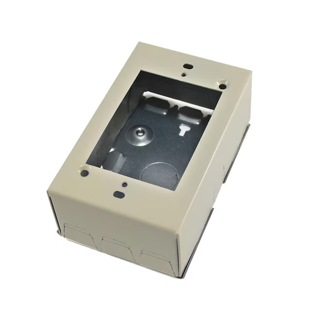 Mono Systems SMS5748 SnapMark Ivory Raceway Electrical Box