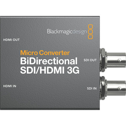 Blackmagic Design CONVBDC/SDI/HDMI03G/PS Micro Converter with Power Supply - BiDirectional 3G-SDI - HDMI