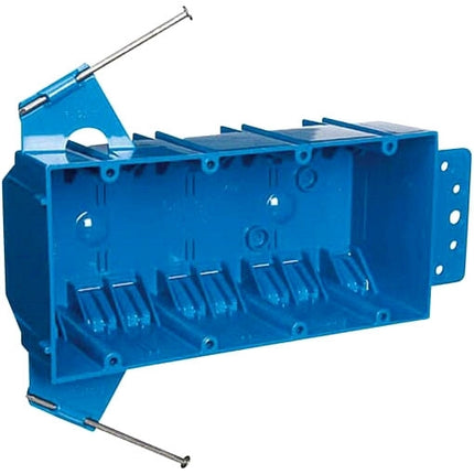 Carlon B455A-UPC 4-Gang Switch Box w/Nail & Clamp