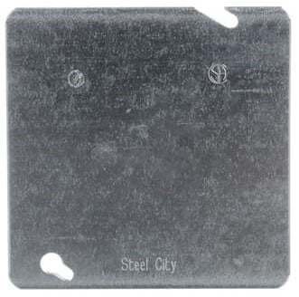 Steel City 72C1 4-11/16" Square Cover Flat Blank
