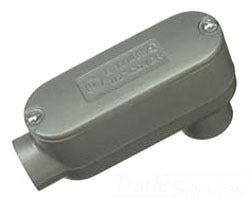 Halex 58605 1/2 in. Rigid Standard Fitting Type-LB Threaded Aluminum Conduit Body