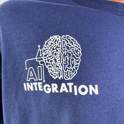 DI "AI Integration" Cotton Long Sleeve Graphic T-Shirt
