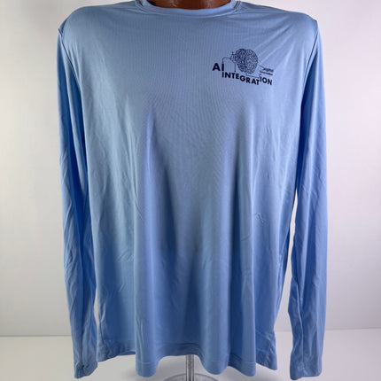 DI "AI Integration" Long Sleeve Beach Graphic T-Shirt