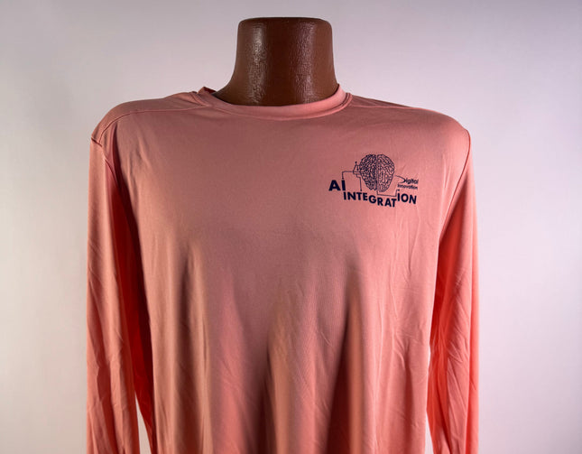 DI "AI Integration" Long Sleeve Beach Graphic T-Shirt