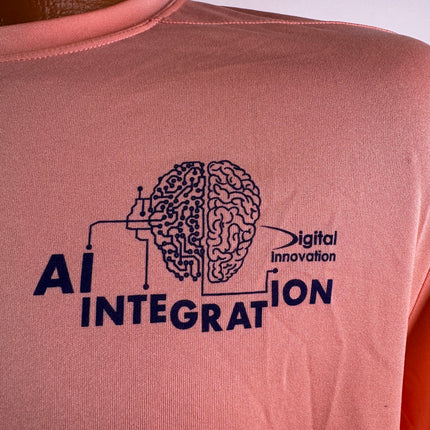DI "AI Integration" Long Sleeve Beach Graphic T-Shirt