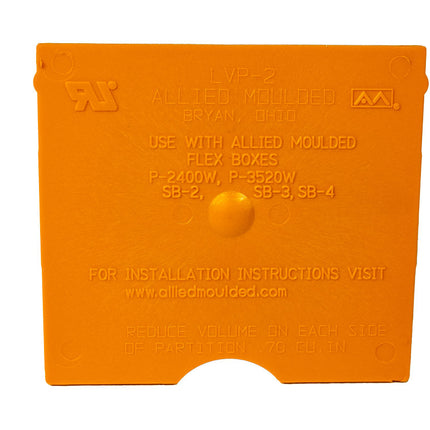 Allied Moulded LVP-2 Low Voltage Divider Plate