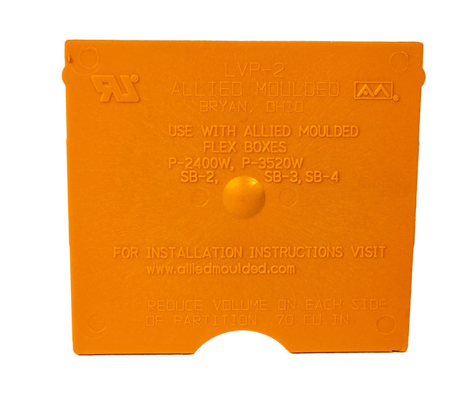 Allied Moulded LVP-2 Low Voltage Divider Plate