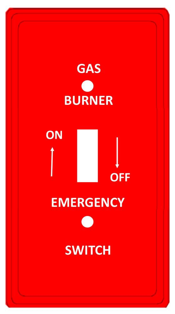 Mulberry 41024 Gas Burner Utility Cover