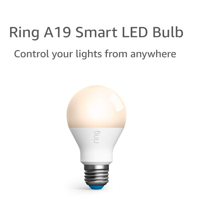 Ring A19 Smart LED Bulb
