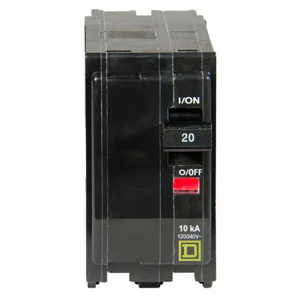 Square D QO220CP 20 Amp 2-Pole Circuit Breaker