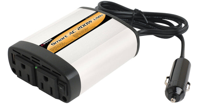 Wagan Tech Smart AC 200W USB+