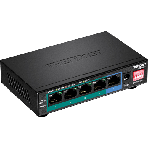Trendnet 5 Port Gigabit Long Range PoE+ Switch #TPE-LG50