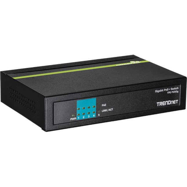 Trendnet TPE-TG50g 5-Port Gigabit PoE+ Switch