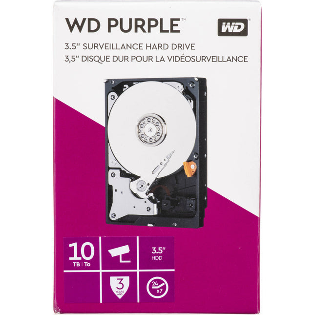 WD 3.5 Surveillance Hard Drive (Purple)