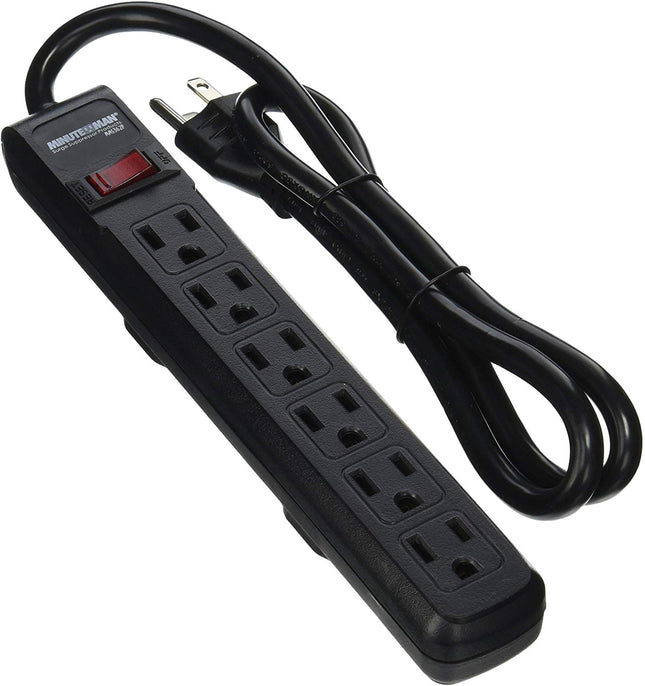 Minute Man 2-pack 6 Outlet Surge Suppressor